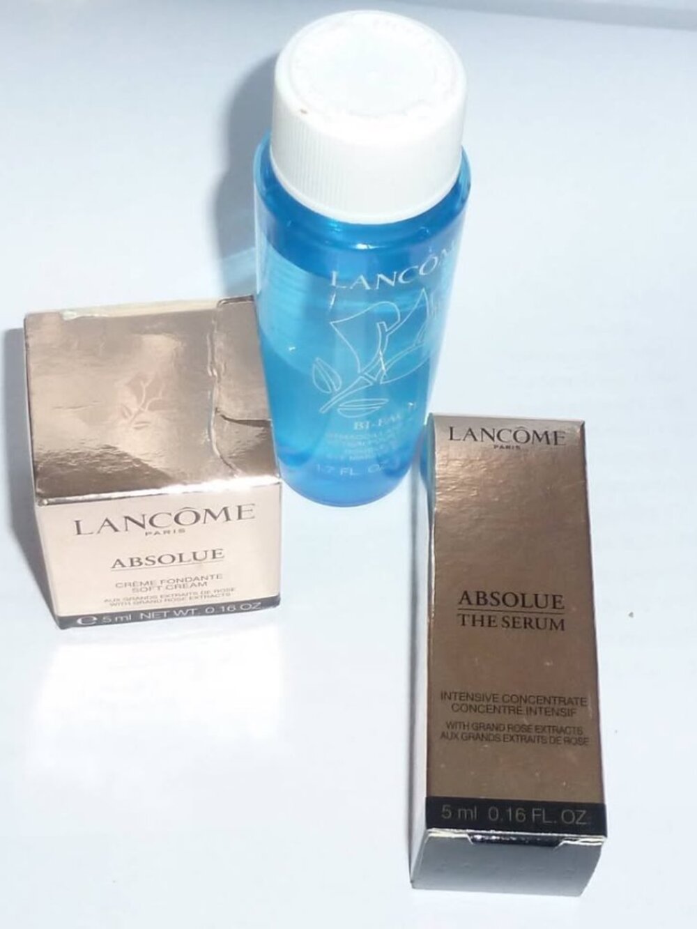 Lancome - Lot of 3 Skin Care Products - Travel Size